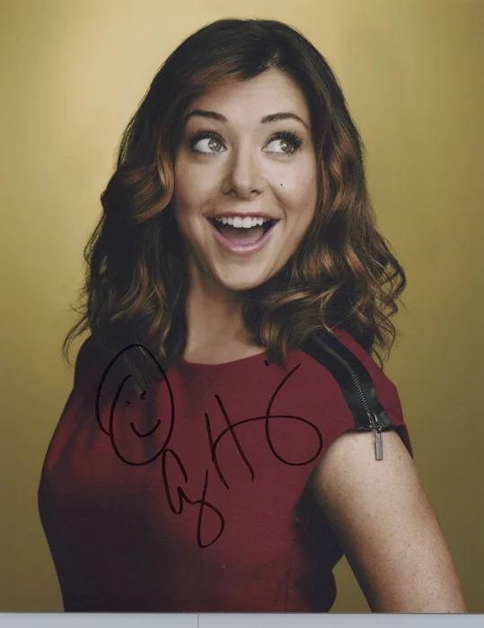 Alyson Hannigan autograph