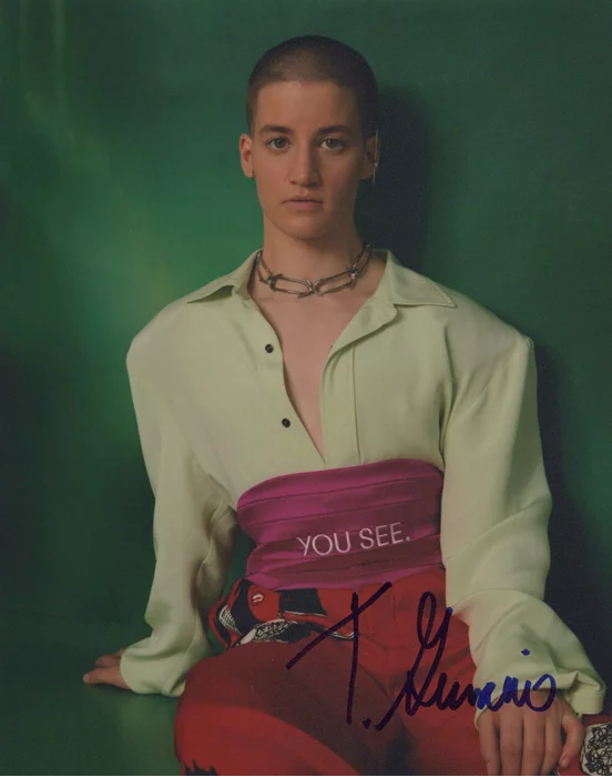 Theo Germaine autograph