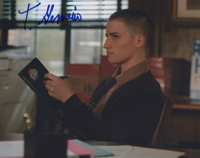 Theo Germaine autograph