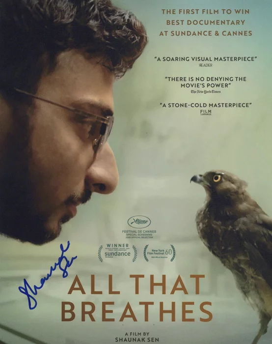 Shaunak Sen autograph