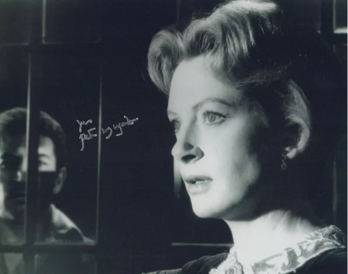 Peter Wyngarde autograph