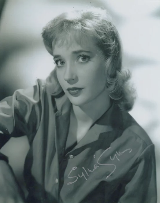 Sylvia Syms autograph