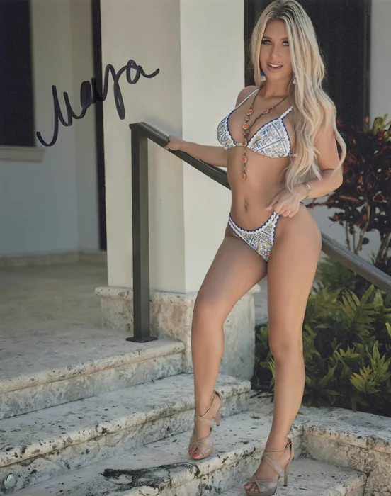 Maya Allegra autograph