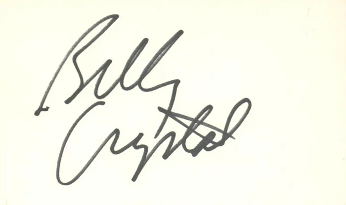 Billy Crystal autograph