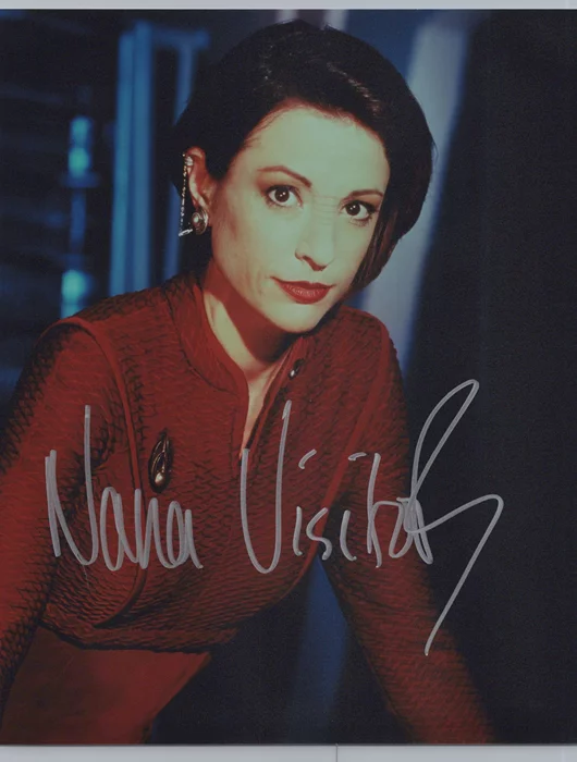 Nana Visitor autograph