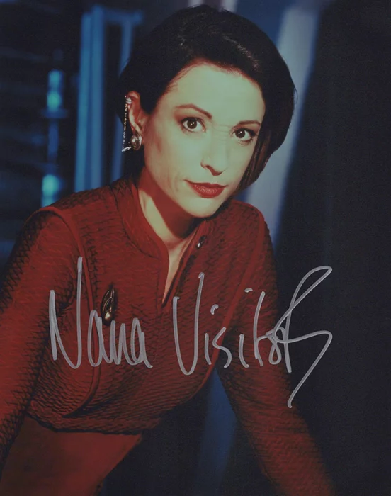 Nana Visitor autograph