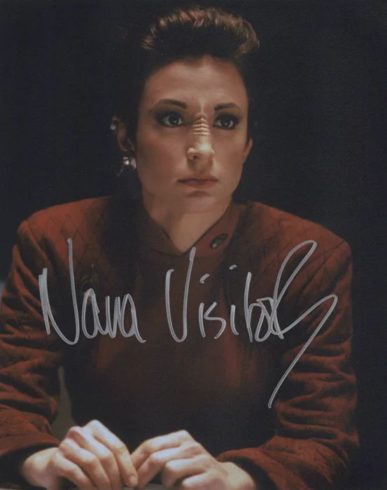 Nana Visitor autograph