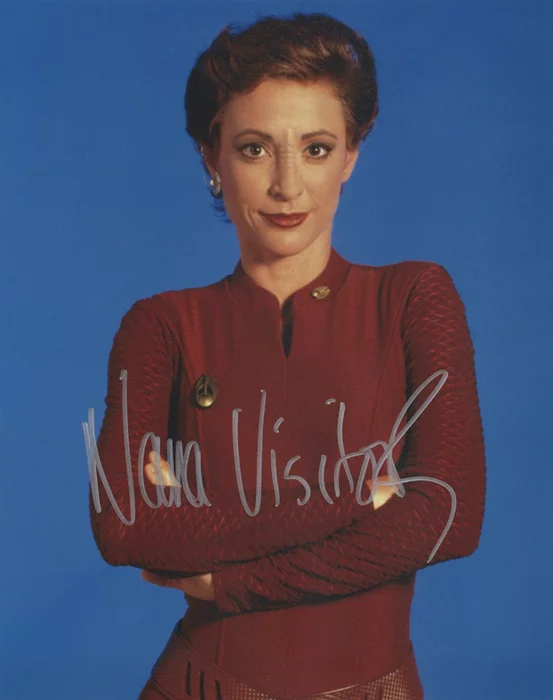 Nana Visitor autograph