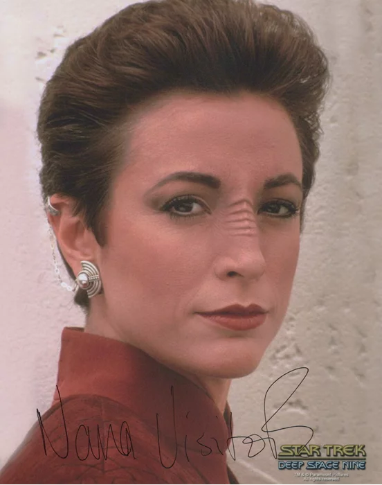 Nana Visitor autograph