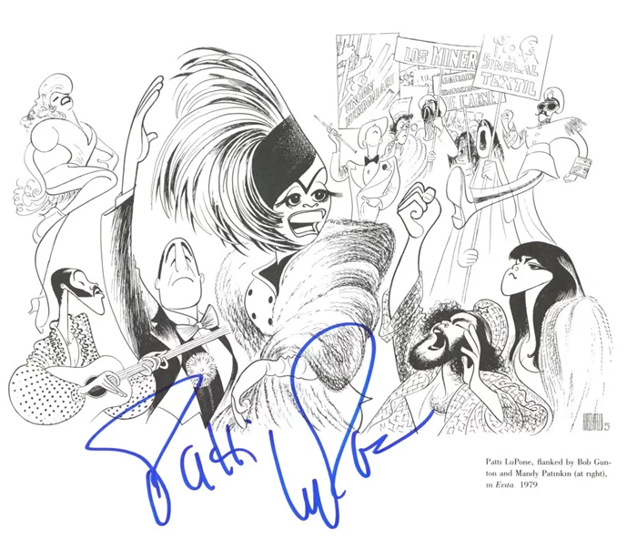 Patti LuPone autograph