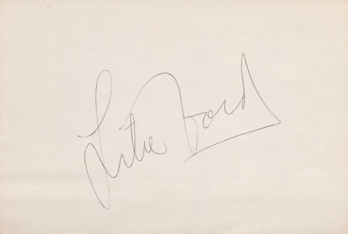 Lita Ford autograph