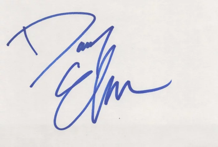 Danny Elfman autograph
