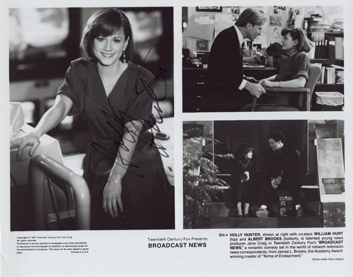 Holly Hunter autograph