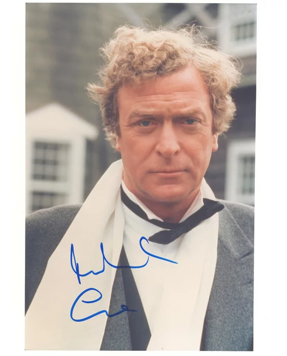 Michael Caine autograph