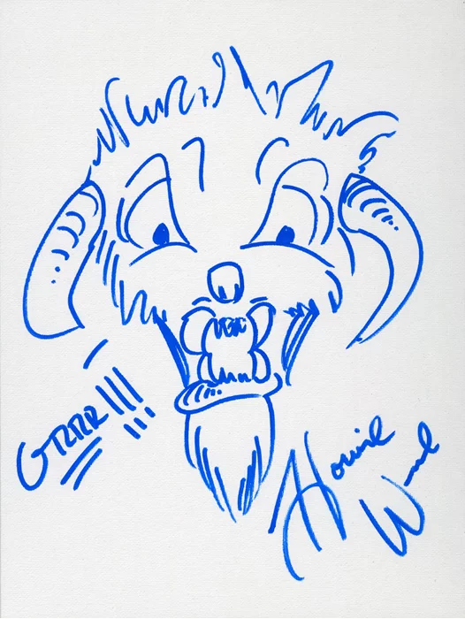 Howard Weed autograph