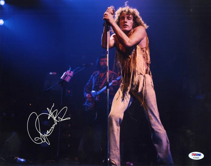 Roger Daltrey autograph