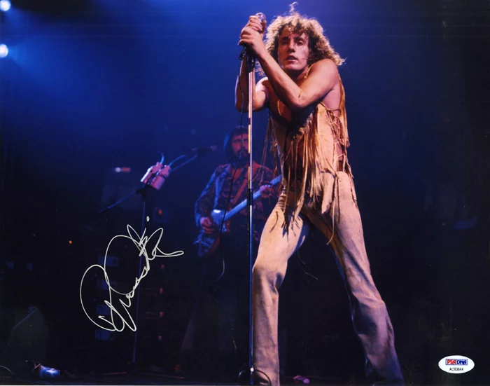 Roger Daltrey autograph