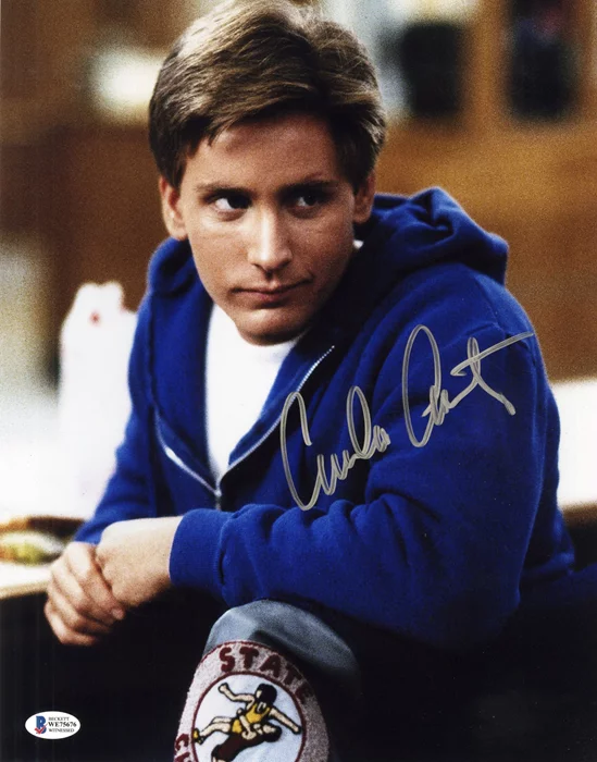 Emilio Estevez autograph