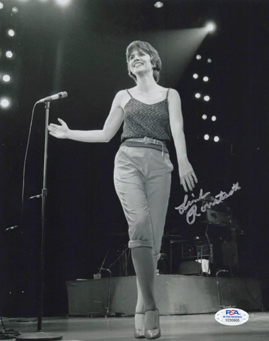 Linda Ronstadt autograph