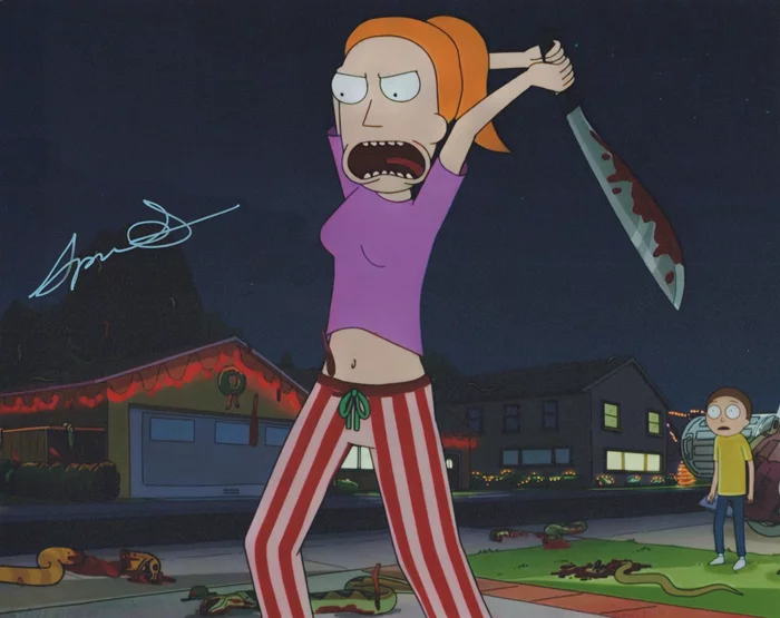 Spencer Grammer autograph