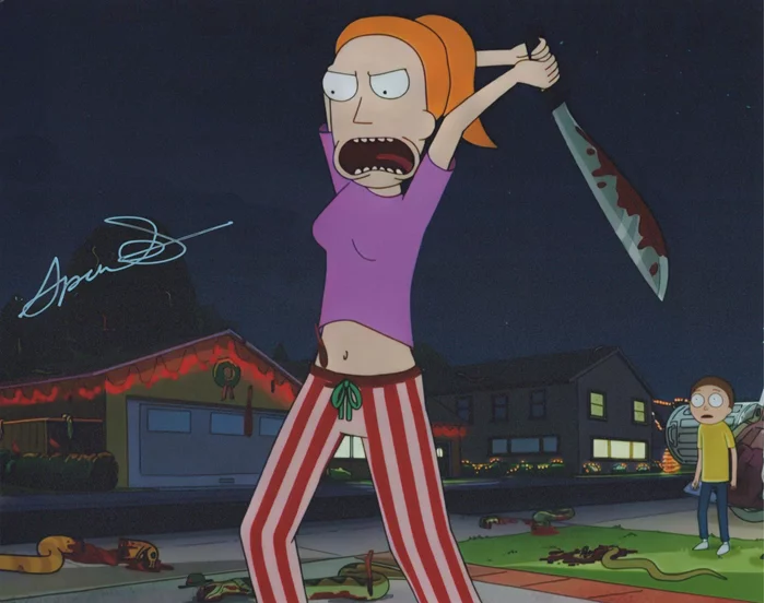 Spencer Grammer autograph