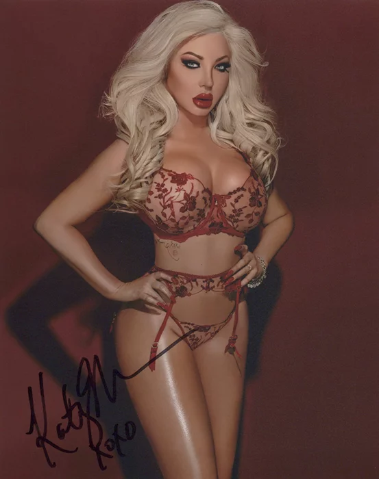 Katy Monroe autograph