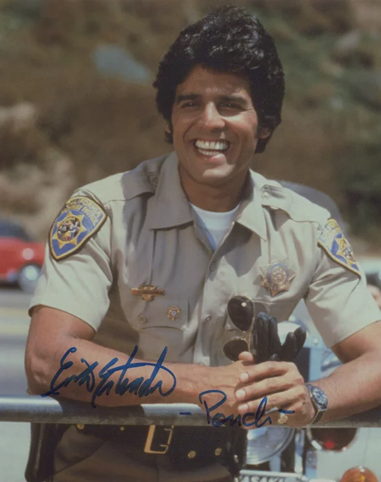 Erik Estrada autograph