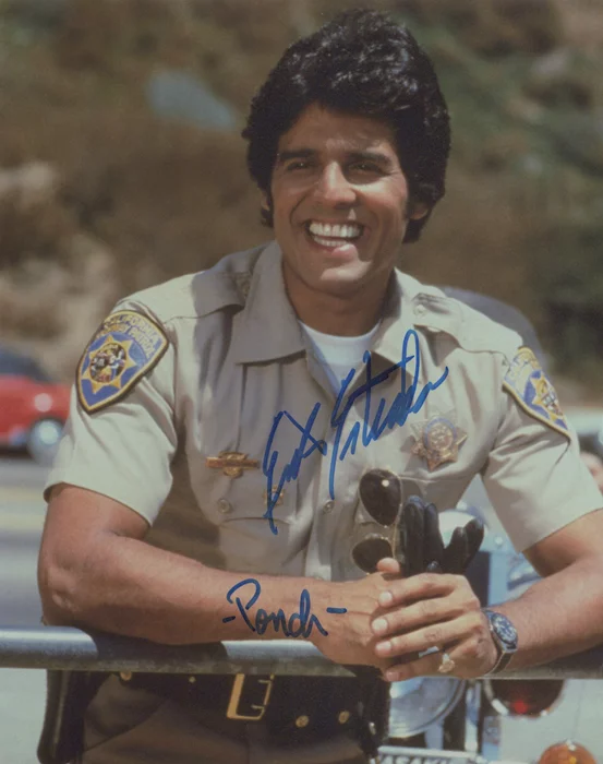 Erik Estrada autograph