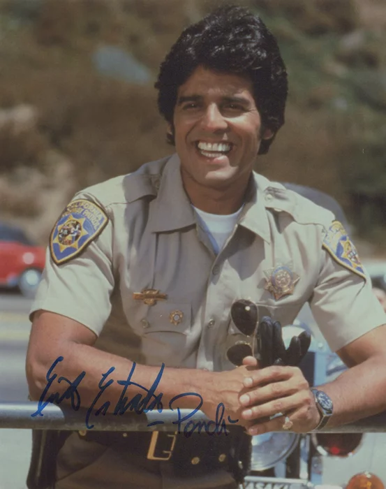 Erik Estrada autograph