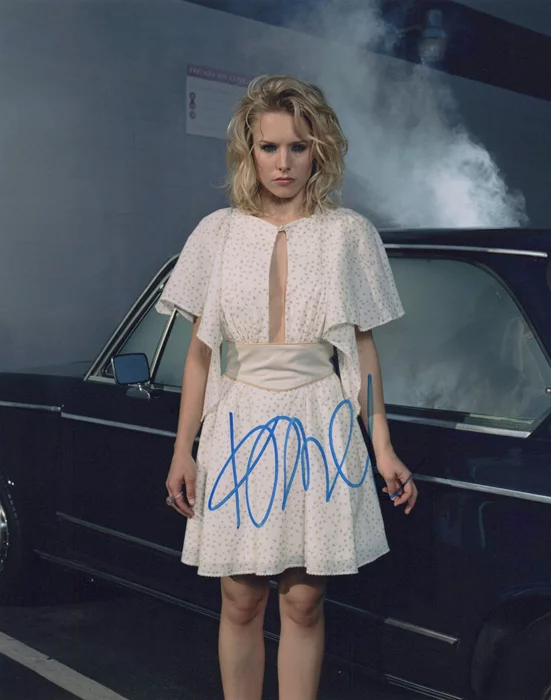 Kristen Bell autograph
