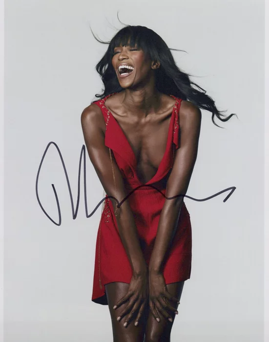 Naomi Campbell autograph