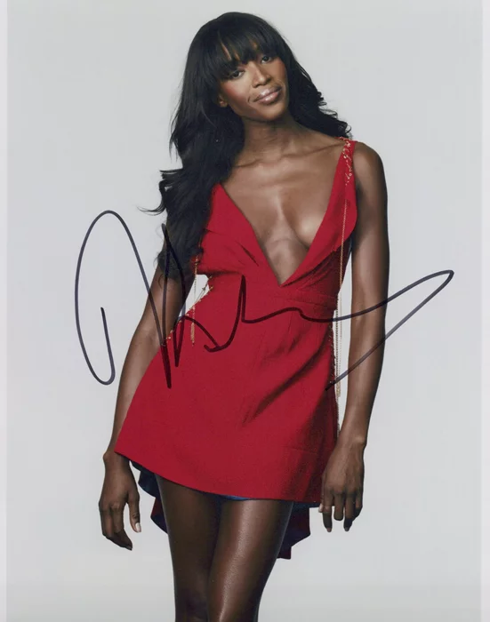 Naomi Campbell autograph