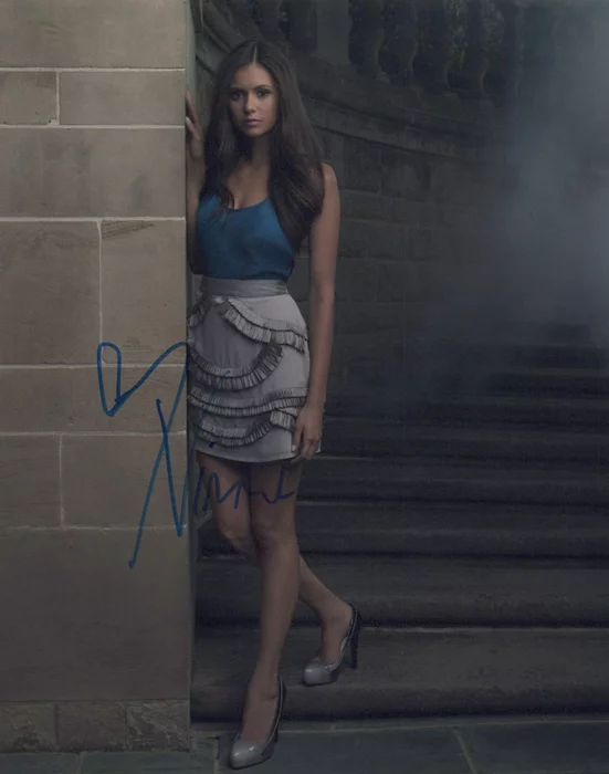 Nina Dobrev autograph