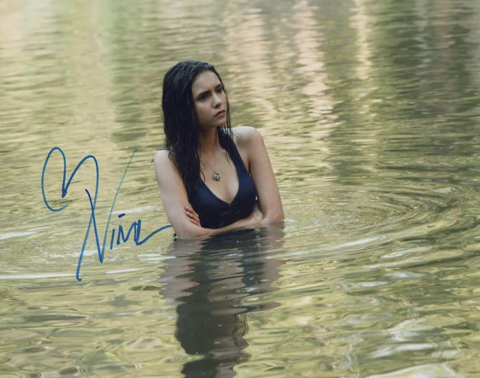 Nina Dobrev autograph