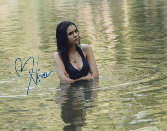 Nina Dobrev autograph
