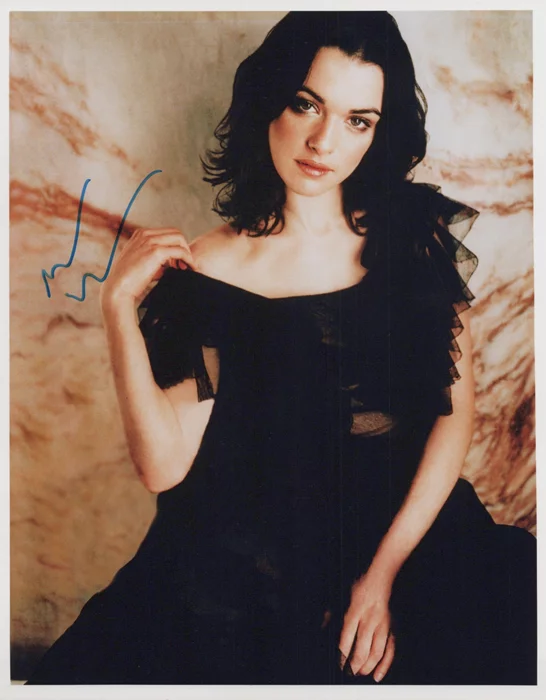 Rachel Weisz autograph