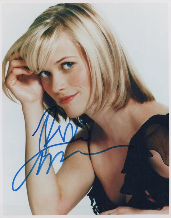 Reese Witherspoon autograph