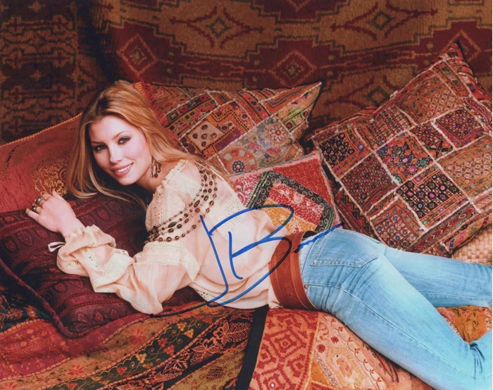 Jessica Biel autograph