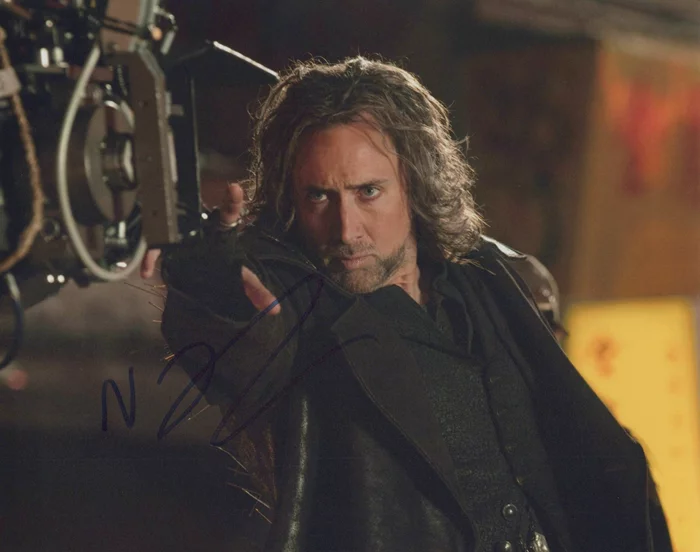 Nicolas Cage autograph