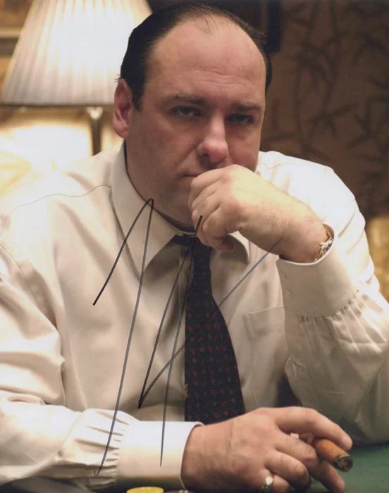 James Gandolfini autograph
