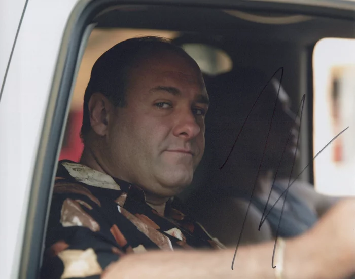 James Gandolfini autograph