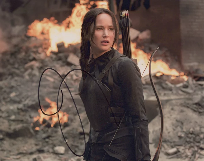 Jennifer Lawrence autograph