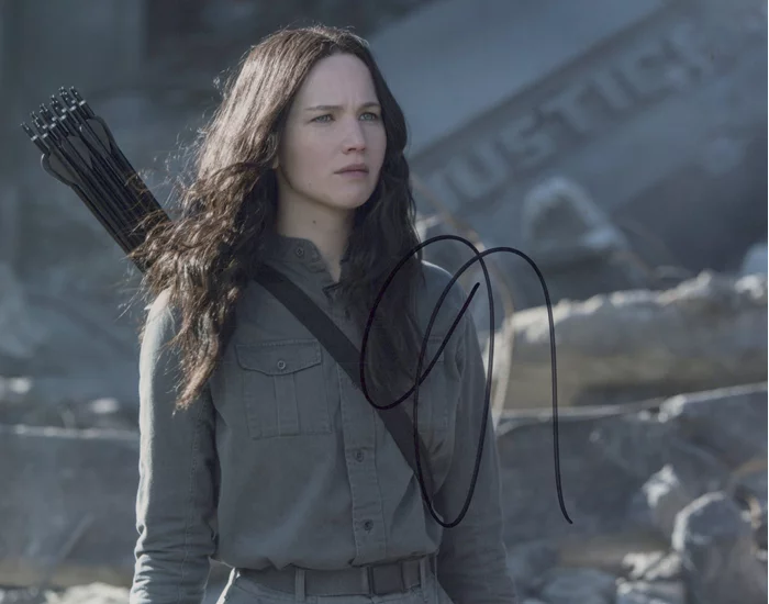 Jennifer Lawrence autograph