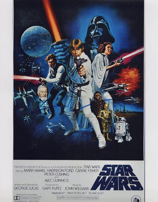 George Lucas autograph