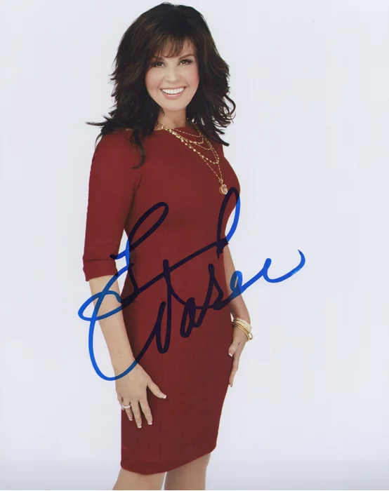 Marie Osmond autograph