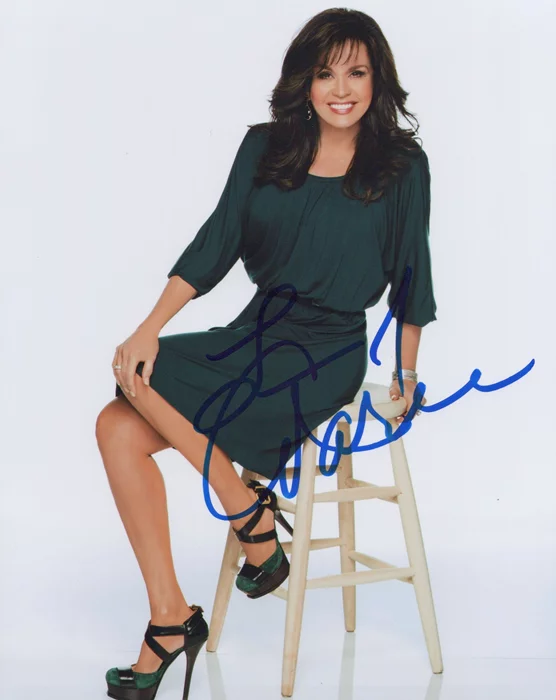 Marie Osmond autograph