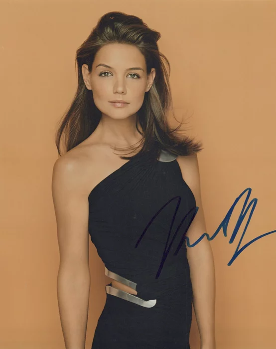 Katie Holmes autograph