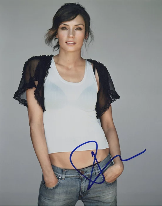 Famke Janssen autograph