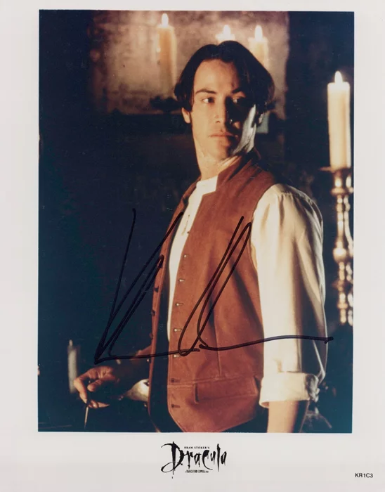 Keanu Reeves autograph