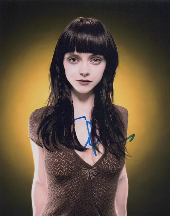 Christina Ricci autograph